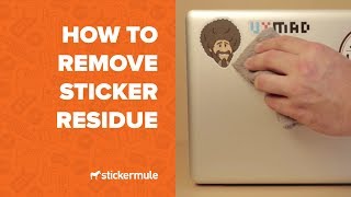 How to remove sticker residue [upl. by Ellevel]