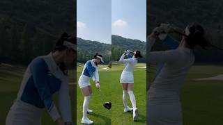 183cm 큰 키의 아름다운 스윙🧡KLPGA 서재연 프로의 스윙⛳ [upl. by Sewel211]