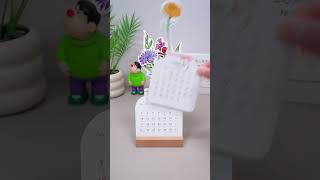 2025 is coming soon I prepared this floral desk calendar for myself Calendar 2025 [upl. by Meeki]