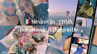 Mexico City Vlog  CDMX Foods  Thing to do  Exploring La Condesa Roma Norte Cuahtémoc [upl. by Gnouhc]