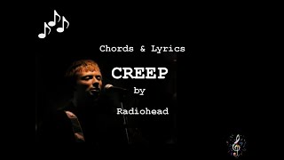 Creep by Radiohead  Guitar Chords and Lyrics [upl. by Erreip]