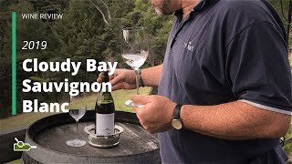 Wine Review Cloudy Bay Marlborough Sauvignon Blanc 2019 [upl. by Juley]