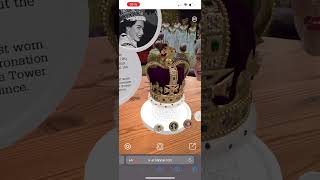 Blippar Augmented Reality Experience to Learn about the Kings Coronation [upl. by Waddell]