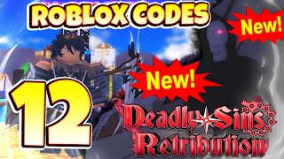 Deadly Sins Retribution Roblox GAME ALL SECRET CODES ALL WORKING CODES [upl. by Airuam857]