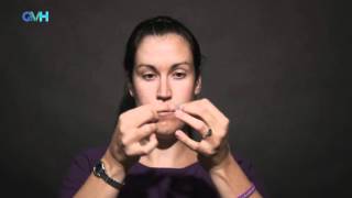 Eye Taping  Management of Flaccid Paralysis  Facial Palsy DVD 1 [upl. by Ashely]