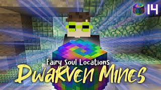 Dwarven Mines Fairy Souls 1414  Hypixel Skyblock Glacite Tunnels Update [upl. by Oaht]