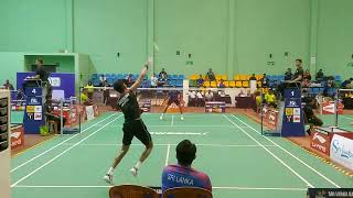 Buwaneka Goonethilleka Sri Lanka 🇱🇰 vs Siddharth Pratap Singh India 🇮🇳 2nd Set [upl. by Car716]