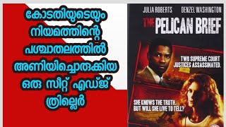 The Pelican Brief 1993 Thriller Movie Malayalam Review [upl. by Malone]