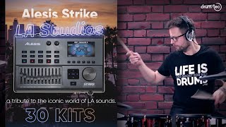 Alesis Strike Pro SE LA Studios Sound Edition Custom kits by drumtec [upl. by Aihcrop]