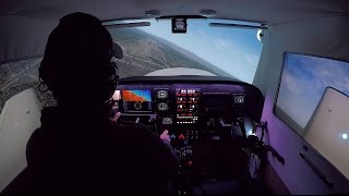 P2P 1U7 To KWYS XPlane Home Cockpit PilotEdge [upl. by Leinad75]