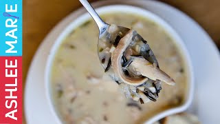 How to make a creamy Turkey and Wild rice soup [upl. by Eivla]