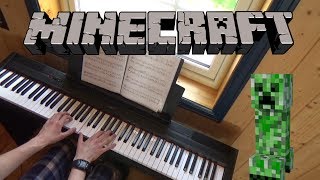 Subwoofer Lullaby  Minecraft Piano Cover  Sheets amp Midi [upl. by Savannah260]