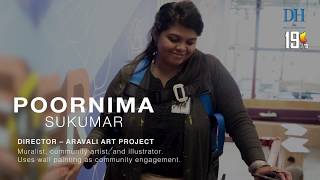 DH Changemakers  19 in 2019  Poornima Sukumar  Aravani Art Project [upl. by Mikael]