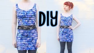 DIY Lace Insert Dress [upl. by Meneau81]