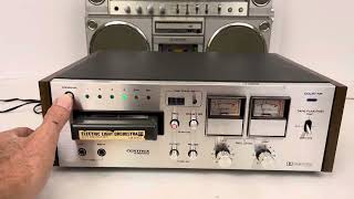 Pioneer Centrex RH 65 stereo track tape deck restored [upl. by Gillie]