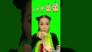 BUBBLE TEA FOOD CHALLENGE ASMR Mukbang shorts asmr mukbang eating [upl. by Saxon]