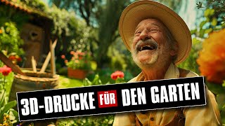 🌱Die besten 3DDrucke für den Garten Deine DIYLösung für Pflanzen und Werkzeuge 🌱🔧 [upl. by Garlanda]