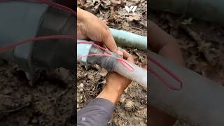 Easy Tips for Tightly Binding Hose with Rubber Tips DIY lifehacks tools shorts [upl. by Eetnom]