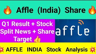 affle india share news💹affle india q1 result🔥affle india stock analysis🚀bonus split dividend news [upl. by Ttimme]