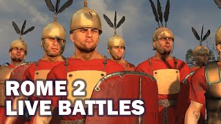 Live Sub Commanders  Total War Rome 2 [upl. by Fechter]