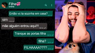 Vai ser difícil dormir depois de ler essas conversas reais do whatsapp [upl. by Toback975]