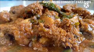 Recette Congolaise Mabumu ya gombe Comment je prépare Mabumu ya ngombe ou tripes de boeuf [upl. by Motteo]