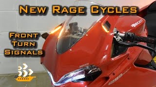 Ducati 1299 Panigale Tinkering  Mirror Block Off Turn Signals  New Rage Cycles [upl. by Demeter]