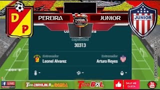 EN VIVO 🟡🔴 DEPORTIVO PEREIRA 🆚 JUNIOR 👉 CLICK En Tutogolradiocom [upl. by Hannah]