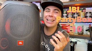 JBL PartyBox 110 Unboxing und Sound Check  Was für ein geiler Lautsprecher [upl. by Belia75]