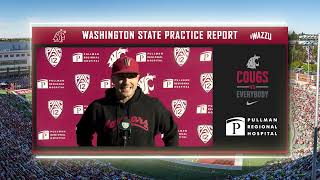 13 WSU Football Jake Dickert UCLA Wednesday Press Conference 10423 [upl. by Sharline]