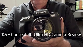 KentFaith 4K Ultra HD Camera Review [upl. by Kraft]