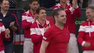 Highlights Switzerland 13 Russia  Davis Cup Qualifiers 2019 [upl. by Cirle]