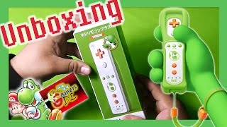 Unboxing Control Wiimote Yoshi  Wii  Wii U [upl. by Haase]