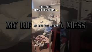 EXTREME Bedroom CLEANING Transformation cleaning transformation shorts [upl. by Sherill]