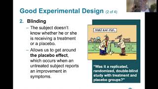 132 Collecting Sample Data  Qualities of Good Experimental Design [upl. by Bbor]