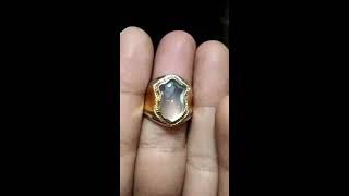 Terompah nabi muhammad cololourless crystal chalcedony [upl. by Mcnelly]