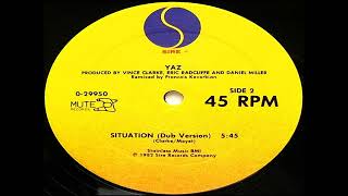 Yazoo  Situation   Dub Version [upl. by Hsakaa165]