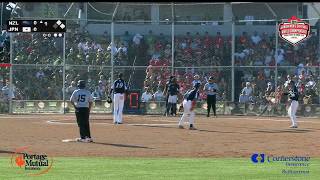 Japan v New Zealand – Playoff Round  WBSC Junior Men’s Softball World Championship 2018 [upl. by Natsirk]