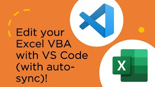 Edit your Excel VBA with VS Code with autosync [upl. by Av361]