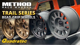 Method Trail Series Bead Grip Wheels Review for Jeep Vehicles  MR701 MR702 MR703 amp MR704 [upl. by Huesman]