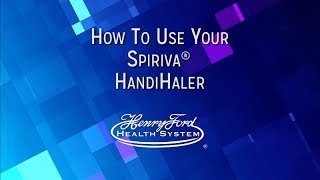 How To Use Your Spiriva® HandiHaler [upl. by Buckley]