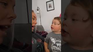 Shes not lying thisistwo two toddlersoftiktok [upl. by Sommer876]