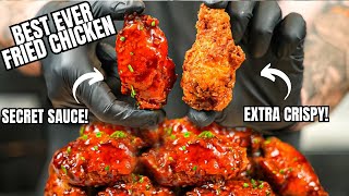 The Best Fried Chicken Wings On The Internet [upl. by Allicerp966]