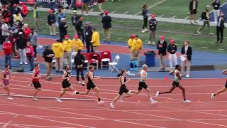 Yared Naguse Grinds Out Record Breaking Mile in 351 at Penn Relays 2024 [upl. by Lahcsap]