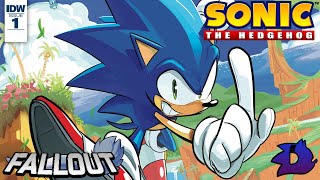 Sonic the Hedgehog IDW  Issue 1 Dub [upl. by Parik]