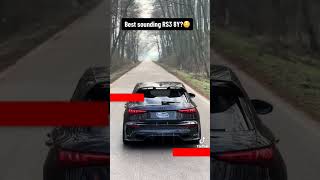 Audi rs3 sound tiktok viralvideo [upl. by Popper]