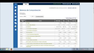 Generar Balanza de Comprobación SAT XML [upl. by Latton]