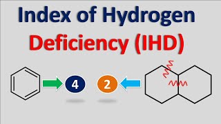 Index of Hydrogen Deficiency IHD  Degree of unsaturation [upl. by Lupee103]