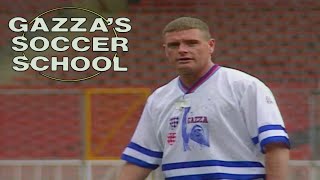 Gazzas Soccer School  Episode Three How to Score Goals Like Gazza  Retro Football [upl. by Legna792]