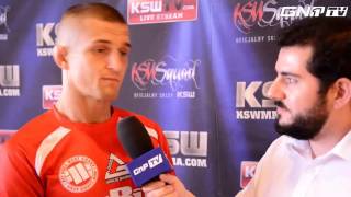 Marcin Wrzosek talks about his time on TUF rematch vs Erosa amp fight vs Filip Wolanski KSW35 [upl. by Enyale]